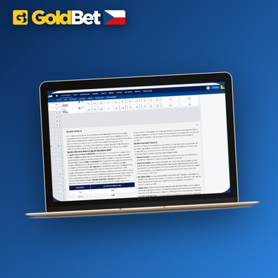 Ikona slotů v Goldbet Casino aplikaci se symboly válců a jackpotu na tmavém pozadí