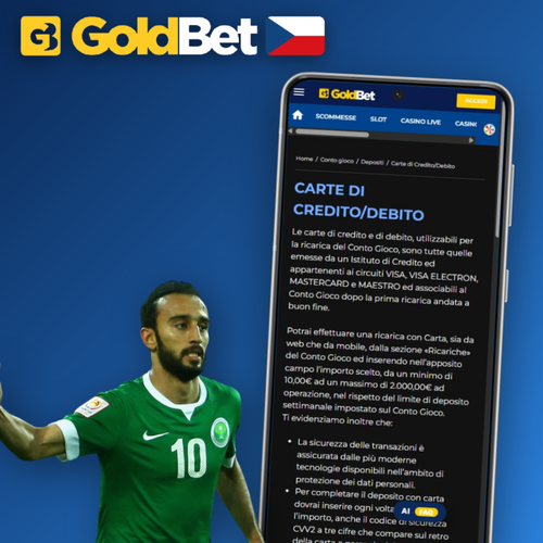 Goldbet Casino vklad – přehled platebních metod na mobilní pokladně